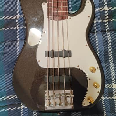Squier Standard Precision Bass Special V 2001 - Sherwood Green image 2
