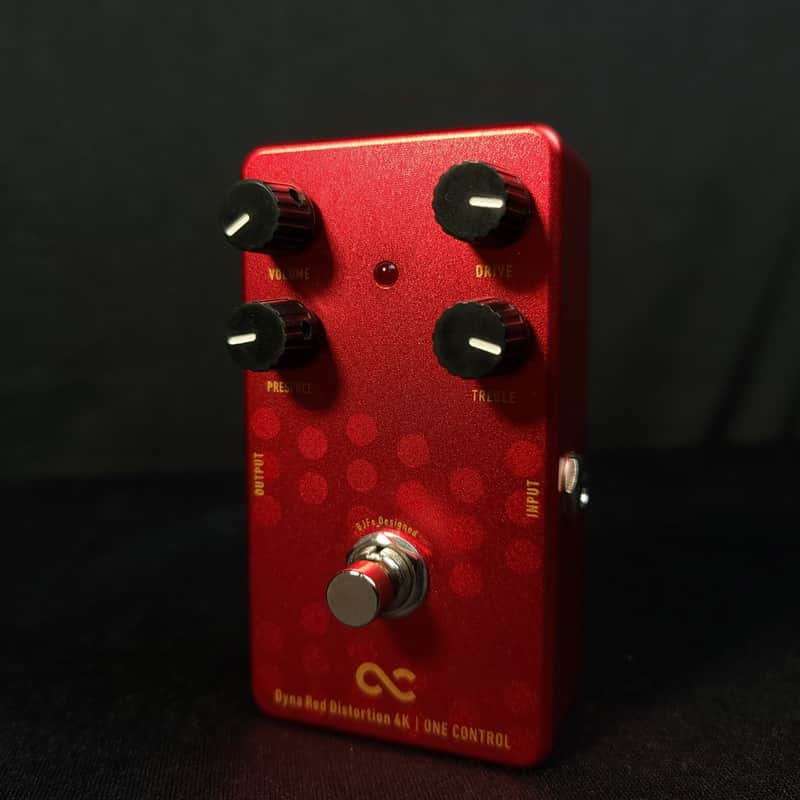 Used One Control Dyna Red Distortion 4k Pedal w/Box image 1