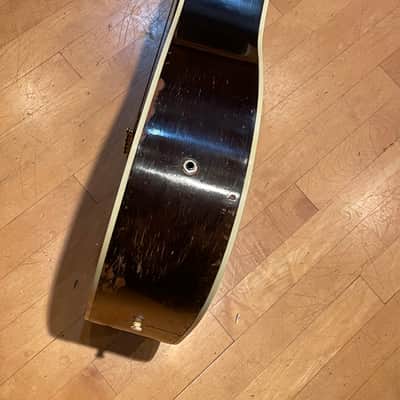 Vintage Gretsch solid spruce top acoustic / electric guitar  Sun valley  60’s  - Natural nitrocellulose image 20