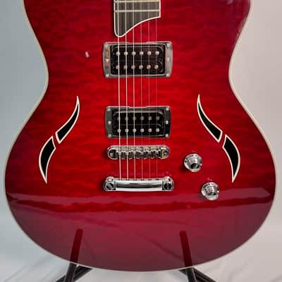 Taylor T3 2009 - Present - Ruby Red Burst - OHSC image 2