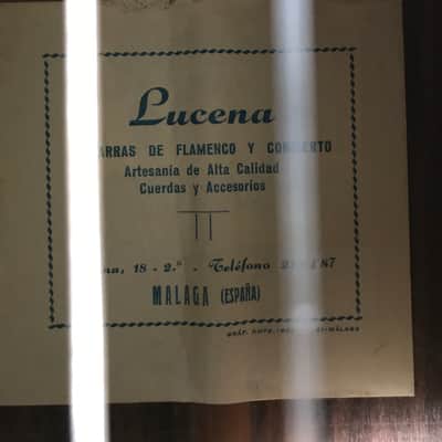 Lucena Concert Flamenco Cedar/Rosewood image 12
