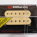 DiMarzio F-spaced Super Distortion Bridge Humbucker Creme W/Chrome Poles DP 100