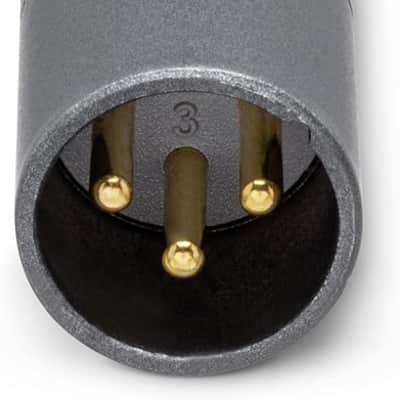 Hosa MPA-149 Active in-Line Phantom Power Microphone Preamp XLR3F to XLR3M image 2