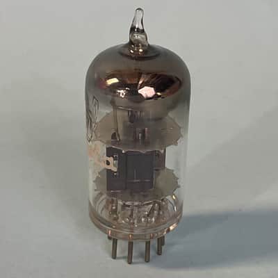 1950 Tung Sol 12AT7 ECC81 Vintage Motorola Short Plate D Getter Preamp Tube!T166 image 2