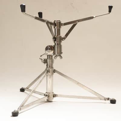 Unique Walburg & Auge Floor Tom Cradle, Height & Angle Adjustable, Traps Era - 1930s / INSPECTED & TESTED image 1
