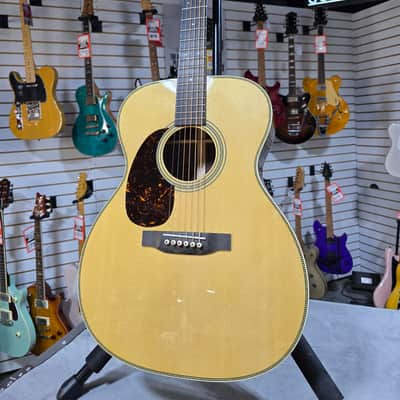 Martin (2025) 000-28 Left Handed Acoustic Guitar - Natural W/ OHSC & PLEK*D #199 image 4