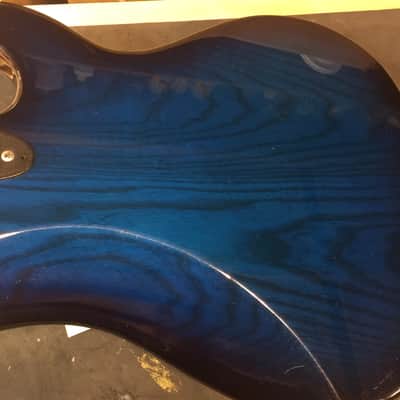 Stunning 1991 USA G&L SB-1 Blueburst LEFTY w OHSC image 16