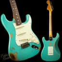 2023 - Fender Custom Shop 1967 Stratocaster Heavy Relic - Sea Foam Green Sparkle