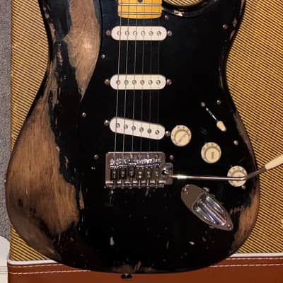 Early 2000’s Black Fender Stratocaster image 1