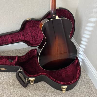 Taylor Builder’s Reserve VII - custom 522e Mahogany 12 fret Grand Concert 2012 - Shaded Edgeburst image 8
