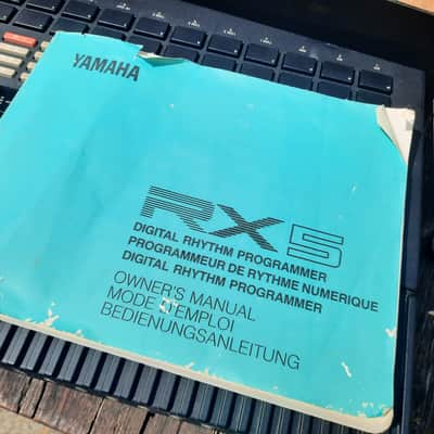 Yamaha RX5 (with box/romcard/manual/psu) Bild 11