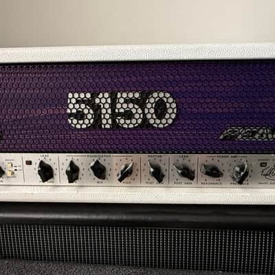 Peavey 5150 "Script Logo" 2-Channel 120-Watt Guitar Amp Head 1993 - 2004 - Black image 1