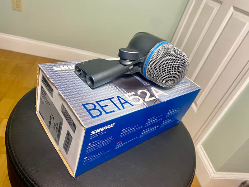 Shure BETA 52A Supercardioid Dynamic Bass Drum Microphone 2002 - Present - Black image 1