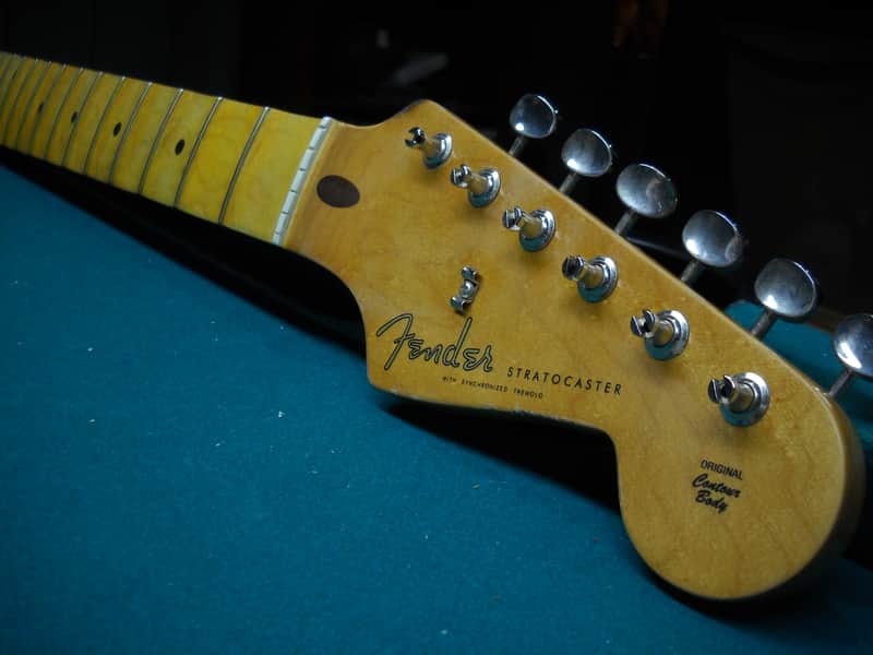 Genuine Fender Relic Strat neck Scalloped fretboard Aged finish Stratocaster YNGWIE image 1