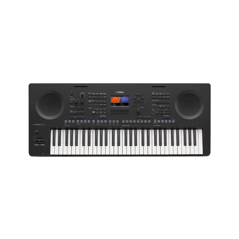Yamaha PSR-SX620 (Black) 61 Key Arranger Keyboard with PA-300C Power Adapter image 1