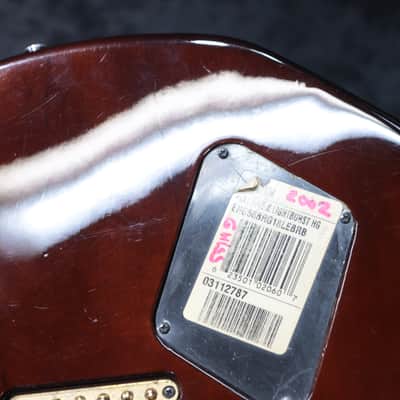 Godin Flat Five 'X' Lightburst High-Gloss Semi-Hollow Electric Guitar w/Case image 20