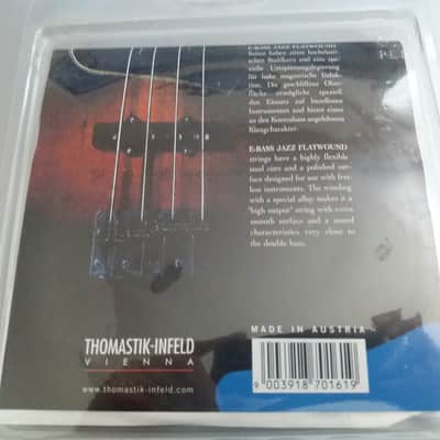 Thomastik-Infeld JF364 Jazz Flat Wound Nickel Roundcore Bass Strings - Medium (.44 - .96) - NEW! image 2