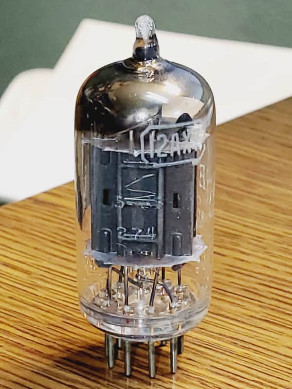 12AX7/ECC83 RCA Black Plate MaxiPreamp2/TV-7 tested (1) tube lot image 1