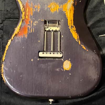 Oswald Guitars OS 2024 - Dark Purple over Sunburst image 7