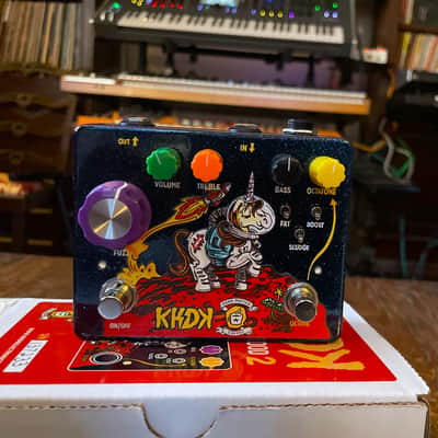 KHDK Electronics Unicorn Blood II Limited Edition Octave Fuzz 2020 - Space Sparkle Dark Matter Graphic image 1