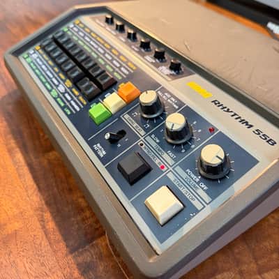 Korg KR-55B Rhythm Analog Drum Machine - With Artefacts uSync mod installed. Serviced image 2