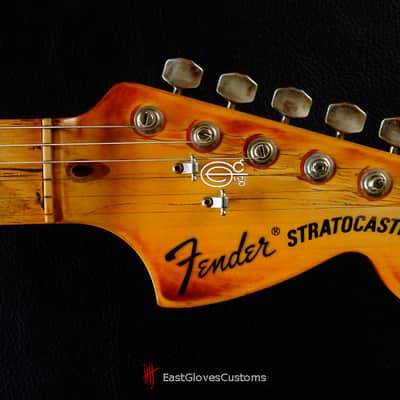 Fender Stratocaster Blue Gray Aged Relic Made in USA image 12