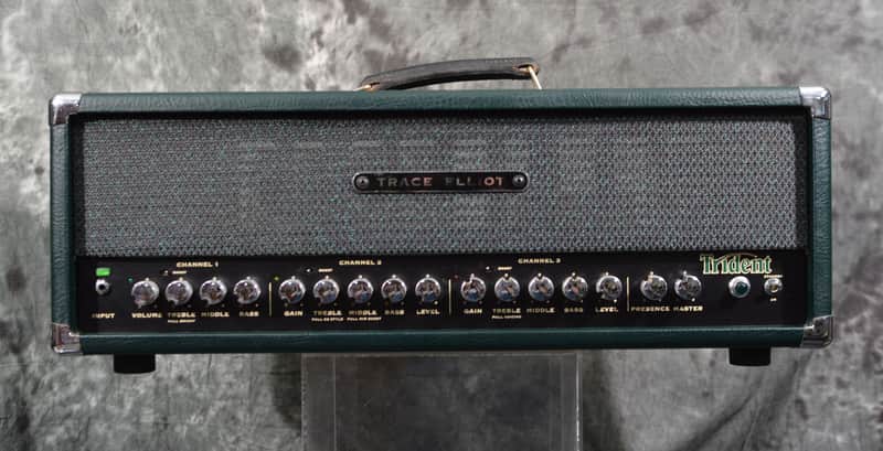 Trace Elliot Trident H100 100 watt 3 channel Tube Amp Head Vintage 90s w Factory Footswitch & FAST Shipping image 1