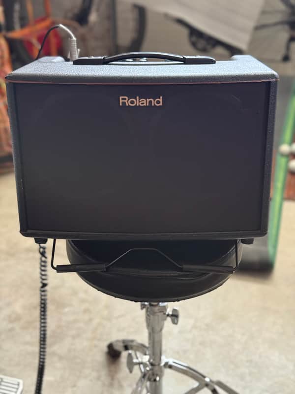 Roland AC-60 Acoustic Chorus 2-Channel 60-Watt 2x6.5" Acoustic Guitar Combo 2003 - Present - Black image 1