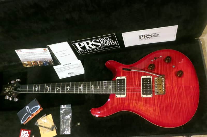 PRS Paul Reed Smith P22 Custom 22 Piezo 2014 10 Top w/ Pattern Regular Neck image 1