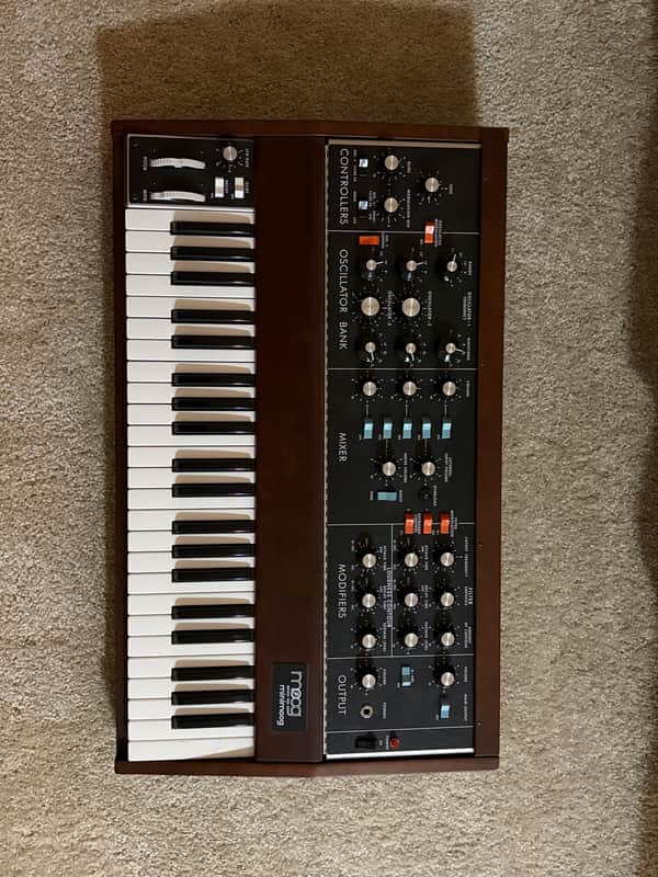 Moog Minimoog Model D Reissue 44-Key Monophonic Synthesizer (2022) image 1