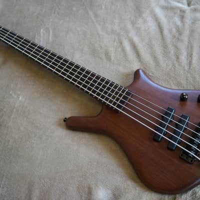 Warwick Thumb Bass BO5 2000 Natural Oil Ovangkol Made in Germany image 5