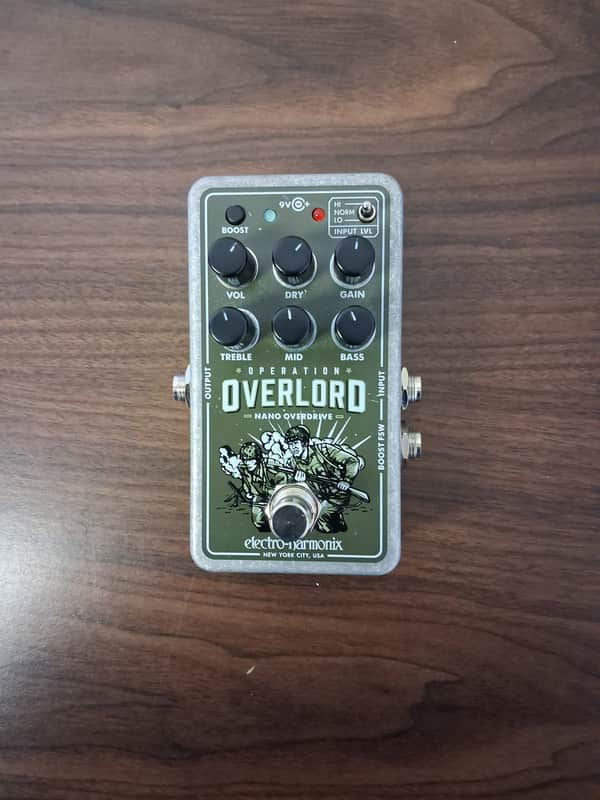 Electro-Harmonix Nano Operation Overlord Stereo Overdrive 2019 - Present - Green image 1