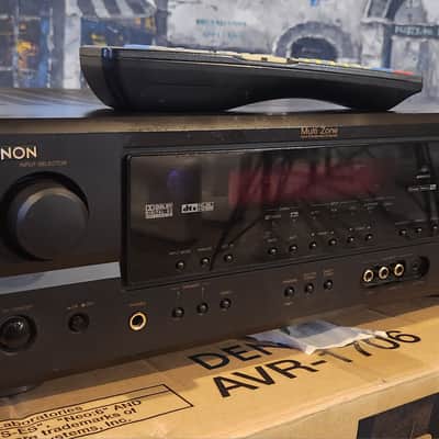 Denon Denon AVR-1706 7-channel home theater receiver 90s image 4