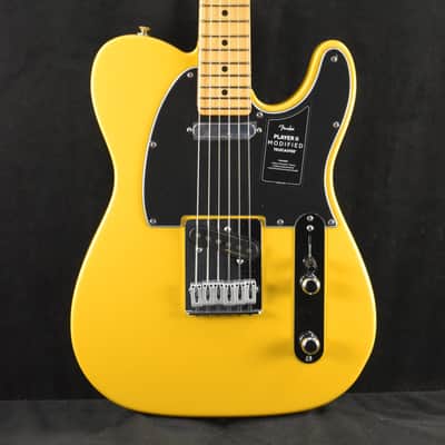 Mint Fender Player II Modified Telecaster Sunshine Yellow Maple Fingerboard image 1