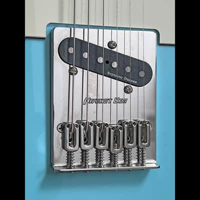 Parts Caster Tele Style - Daphne Blue image 7