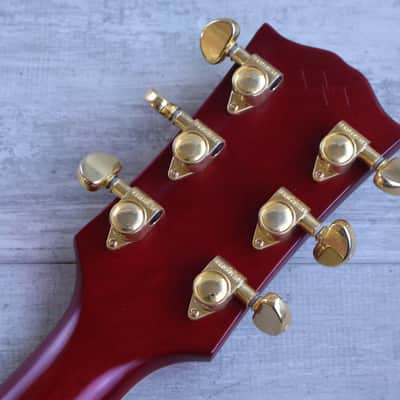 Immagine Epiphone 'Inspired By Gibson Custom' 1959 Reissue ES-355 (Cherry Red) - 12