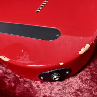 Target By Fernandes TET-40 Red Telecaster Model Made In Japan 1980s Used image 4