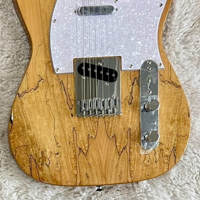 Michael Kelly Model MK53SSPMRO 1953 T-Style Electric Guitar, Spalted Maple image 2