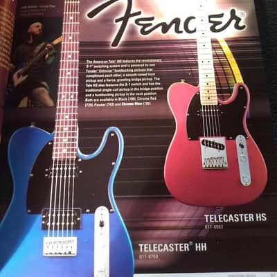 Fender American Series Telecaster HH with Rosewood Fretboard 2003 - 2006 - Chrome Red image 9