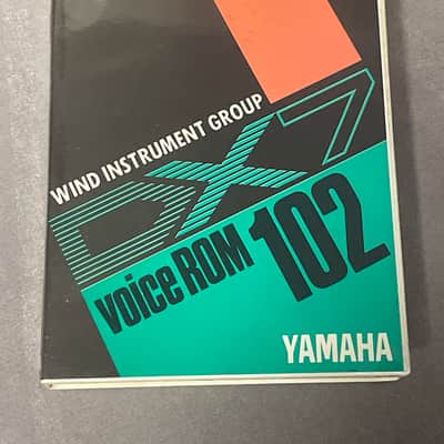 Yamaha vrc-102 wind instrument group DX7 dx5 dx1 Data ROM Cartridge