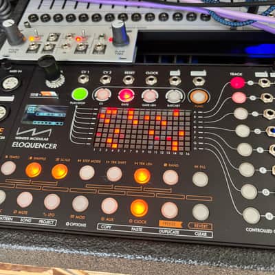 Winter Modular Eloquencer with EME MIDI expander - Black image 1