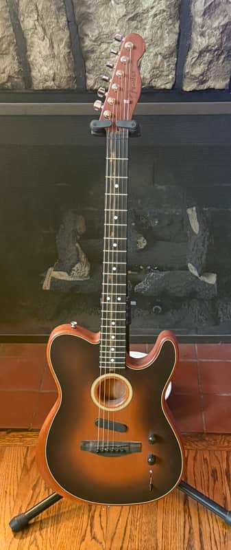 Fender American Acoustasonic Telecaster 2019 - Present - Sunburst image 1