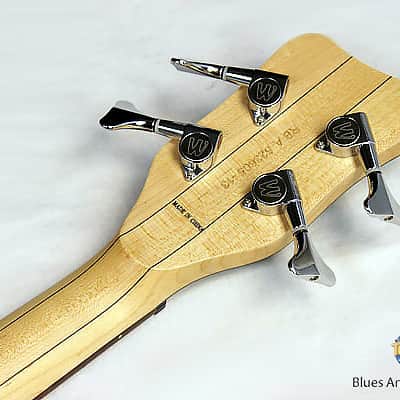Warwick Rockbass Corvette Basic 4 String Short Scale Natural image 9