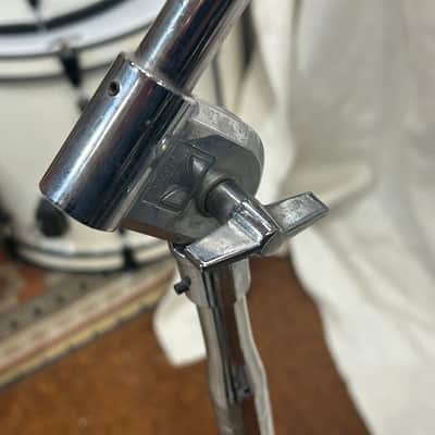 Tama Red Label Double Tom Clip Mount Stand (1274-TTS-186) 80's - chrome image 8