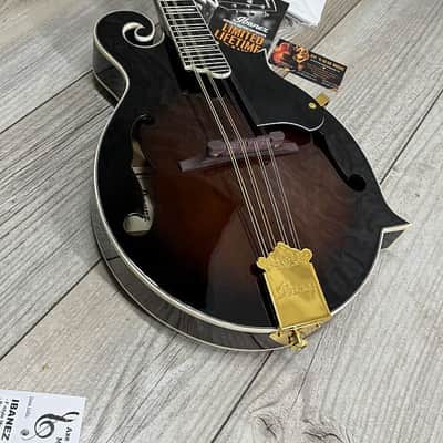 Ibanez #M522S-DVS -  F-style Mandolin, Dark Violin Sunburst High Gloss image 2
