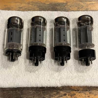 6L6 Vacuum Tubes Lot of 4 Sovtek 6L6WXT+ 5881 / 6L6WGC Mesa Boogie 440 image 2