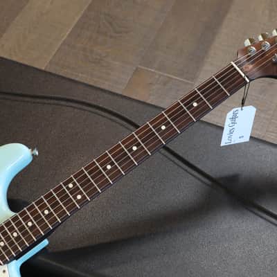 2017 Fender Limited Edition American Professional Stratocaster w/ RW Neck Electric Guitar Daphne Blue + COA OHSC image 8