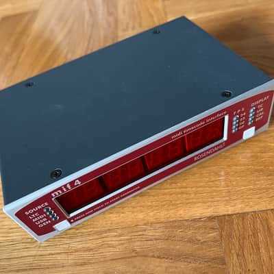 Rosendahl mif4 MTC/LTC timecode interface 2016 - Black/Silver/Red image 2
