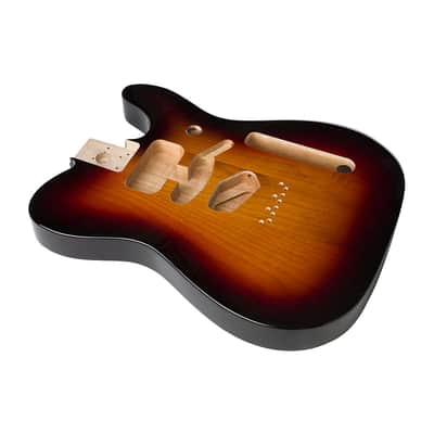 Fender Deluxe Series S/S/H Telecaster Alder Body (3 Colour Sunburst) image 3