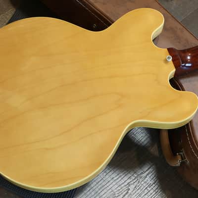 2010 Gibson Custom Shop ES-335 '58 Historic Reissue Semi-Hollow Electric Guitar Natural + COA OHSC image 13